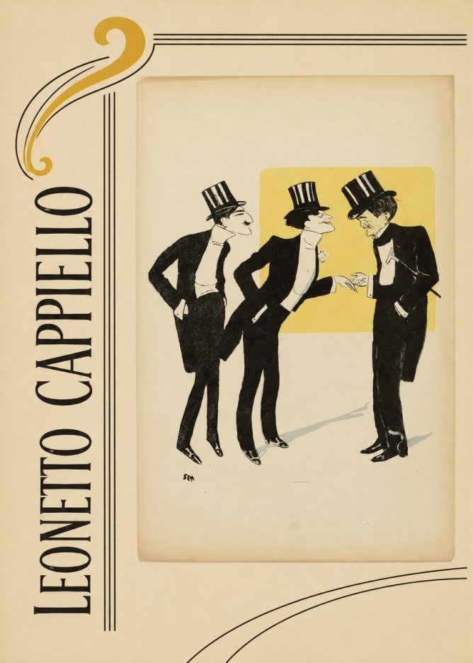 Leonetto Cappiello Leonetto Cappiello IV No2 - Plakat