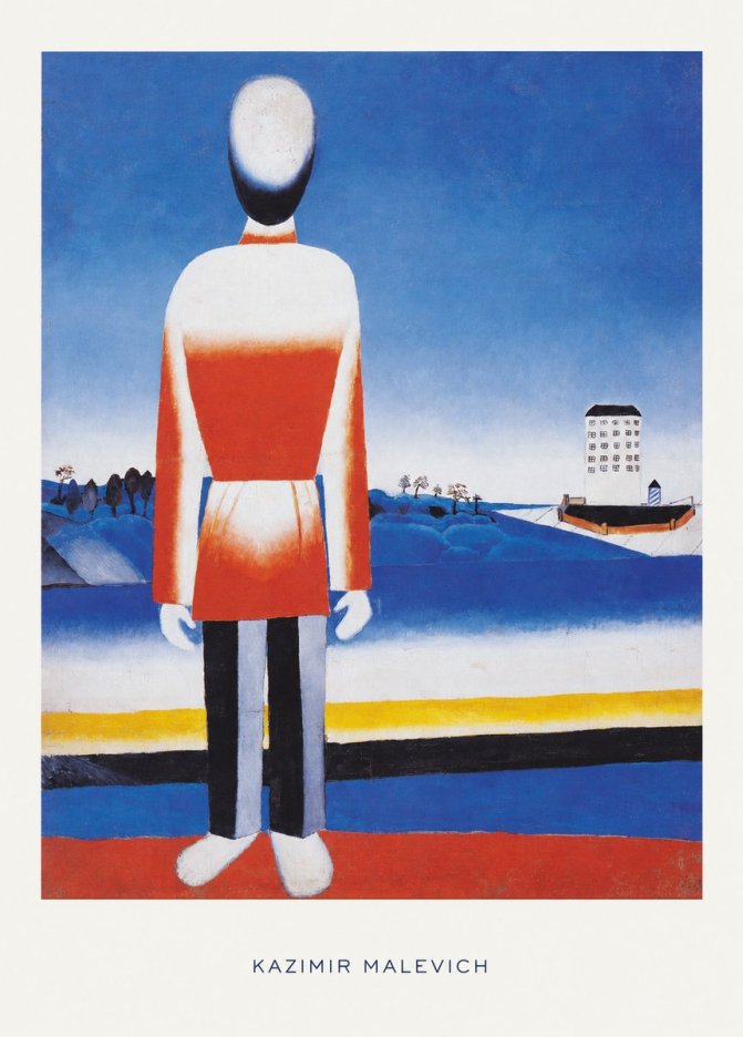 Kazimir Malevich Peasant No6 - Plakat