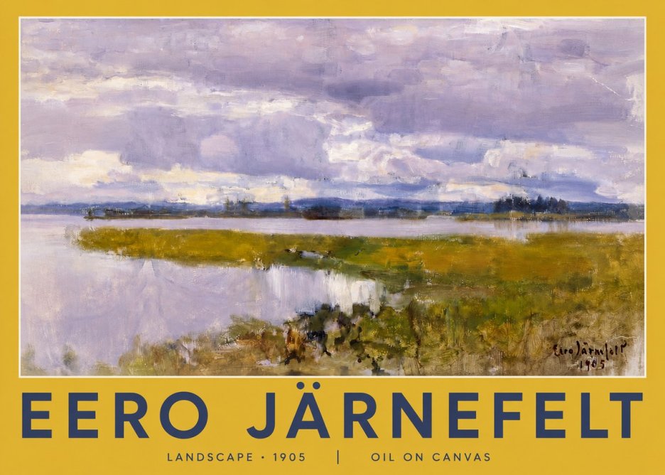 Eero Järnefelt Landscape No3 - Plakat