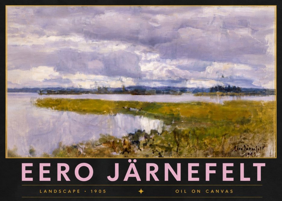 Eero Järnefelt Landscape No6 - Plakat