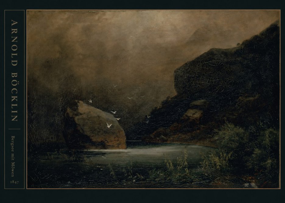 Arnold Böcklin Bergsee Mit Möwen No4 - Plakat