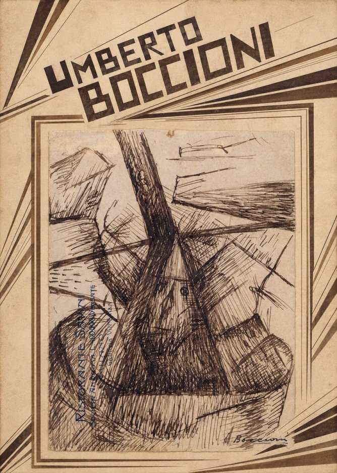 Umberto Boccioni Umberto Boccioni II No1 - Plakat