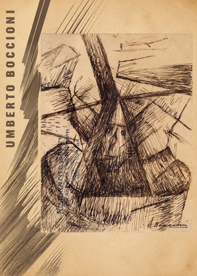 Umberto Boccioni Umberto Boccioni II No2 - Plakat