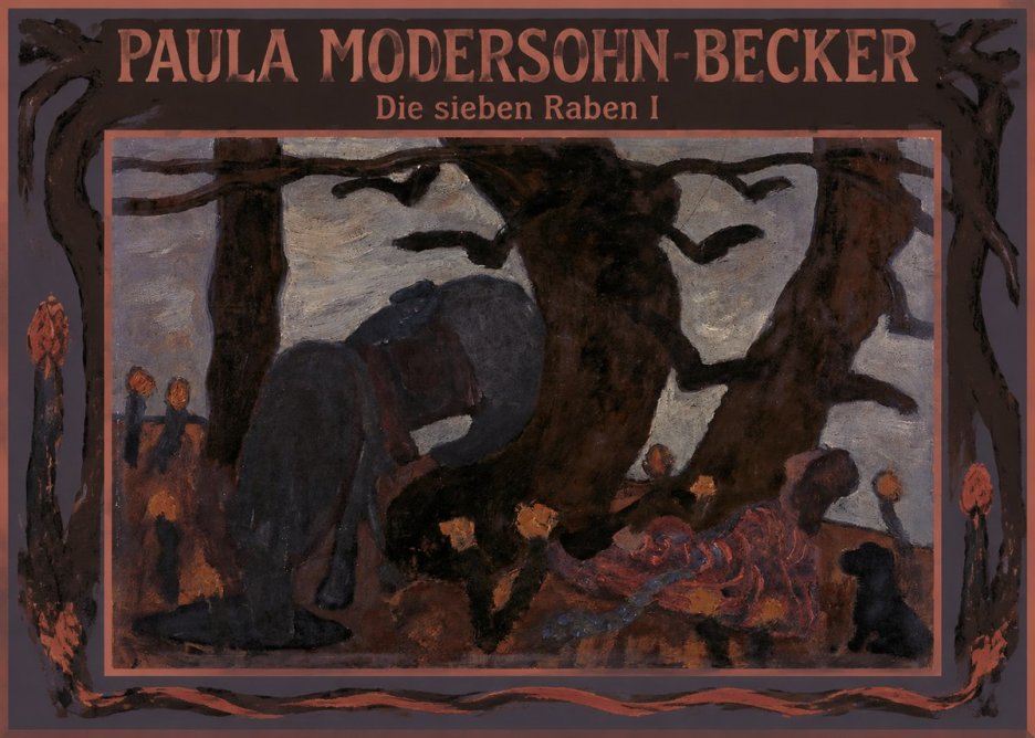 Paula Modersohn-Becker Die Sieben Raben I No1 - Plakat