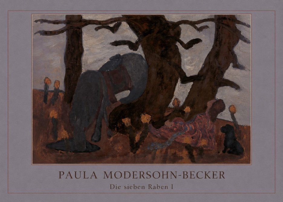 Paula Modersohn-Becker Die Sieben Raben I No5 - Plakat