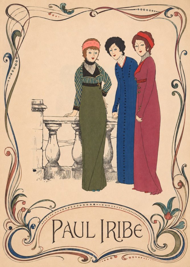 Paul Iribe Paul Iribe IV No3 - Plakat