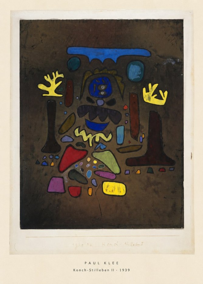 Paul Klee Konch-stilleben Ii No4 - Plakat