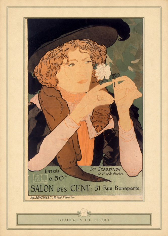 Georges de Feure Georges De Feure III No5 - Plakat
