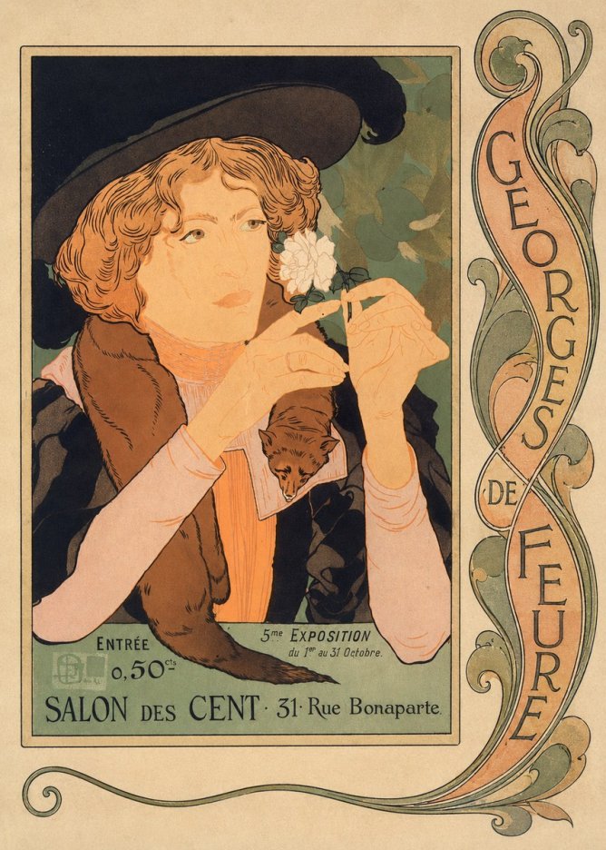 Georges de Feure Georges De Feure III No6 - Plakat