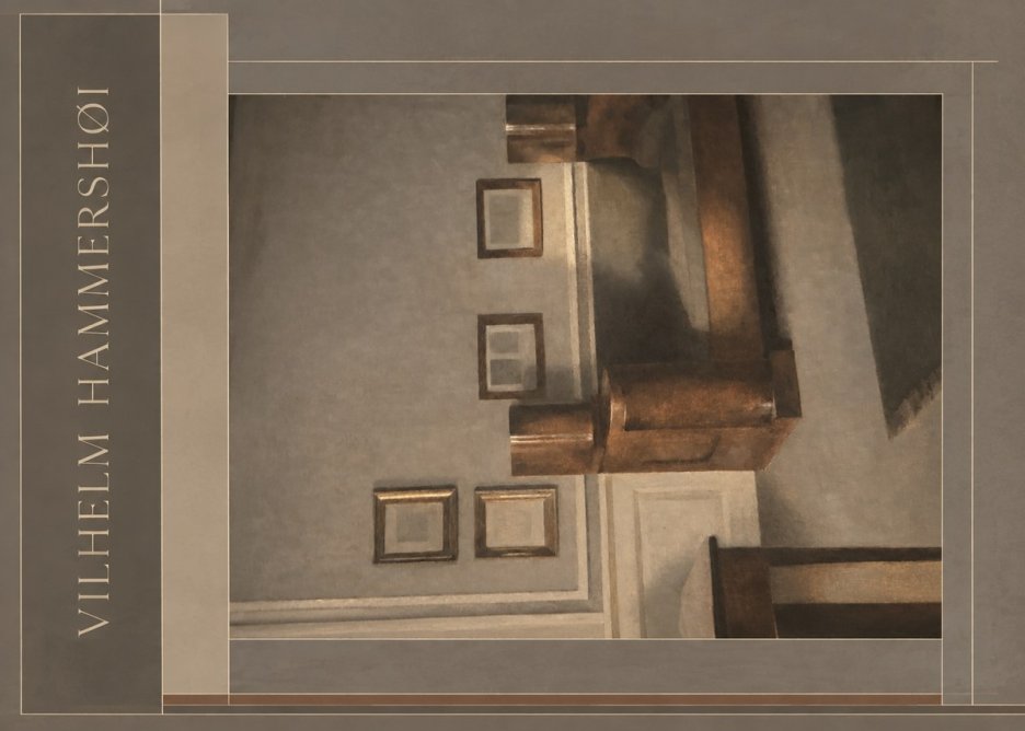 Vilhelm Hammershøi Interior II No4 - Plakat