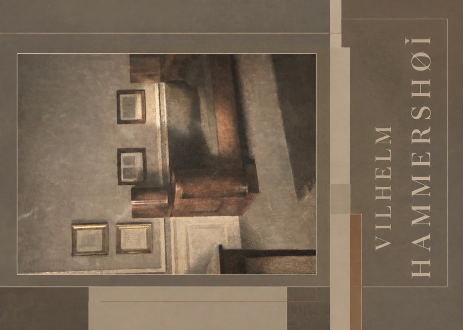 Vilhelm Hammershøi Interior II No5 - Plakat