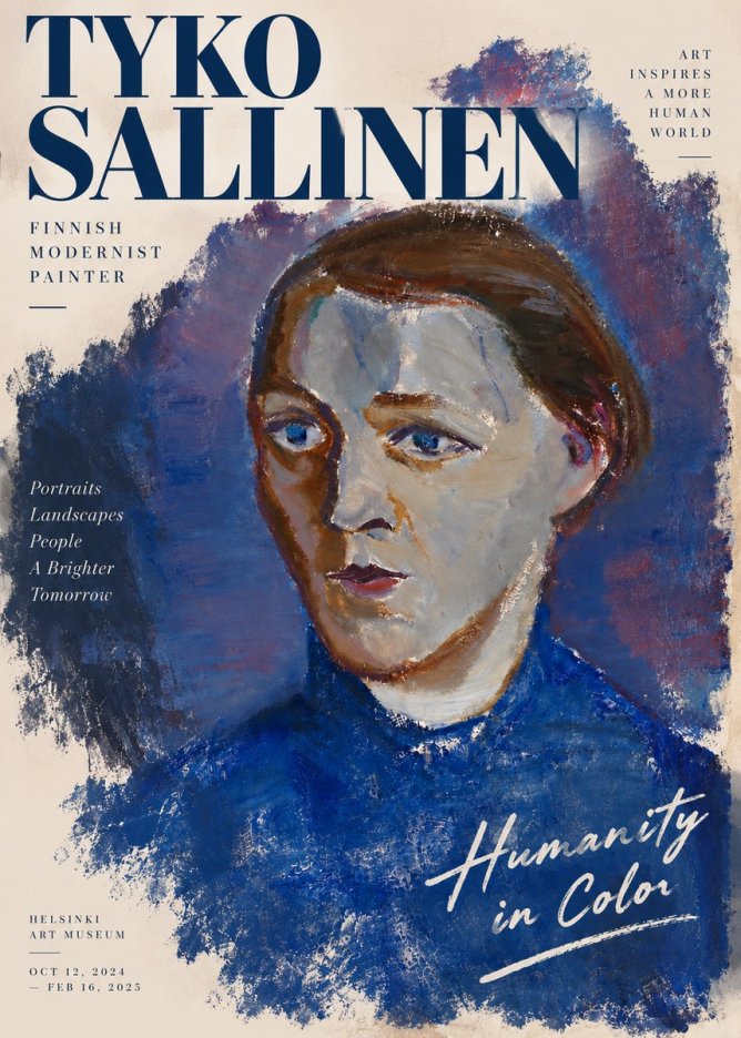 Tyko Sallinen Portrait II No3 - Plakat
