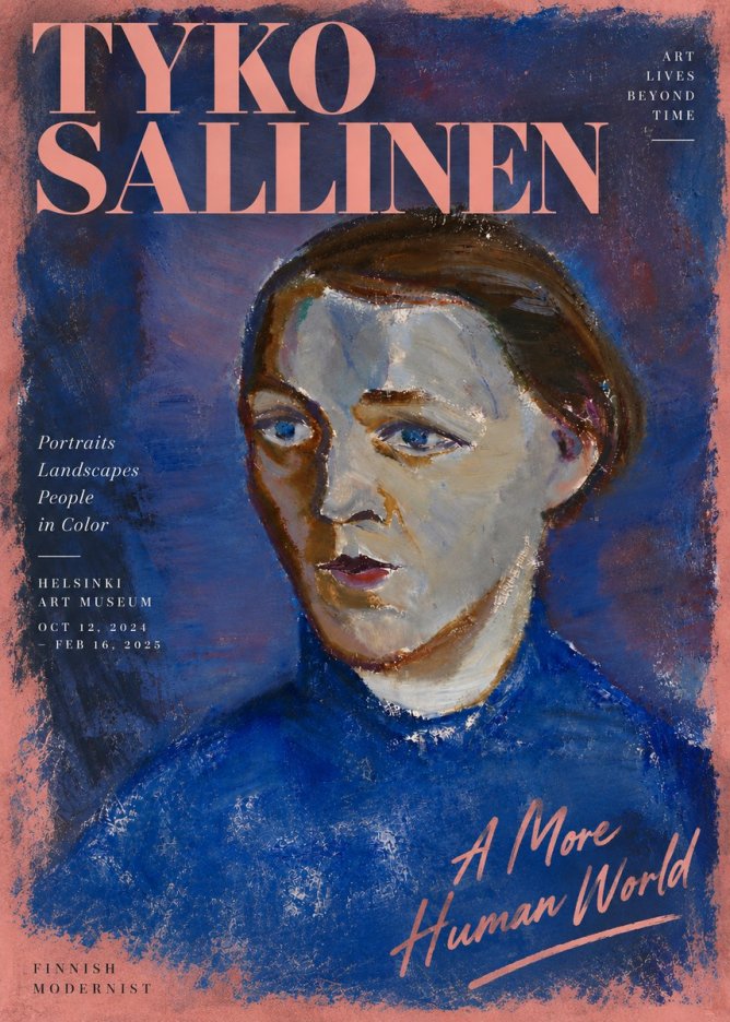 Tyko Sallinen Portrait II No5 - Plakat