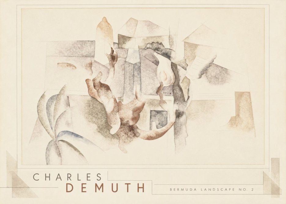 Charles Demuth Bermuda Landscape No. 2 No3 - Plakat