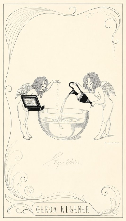 Gerda Wegener Gyraldose No2 - Plakat