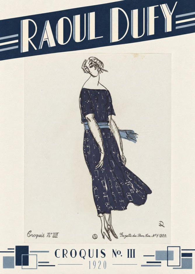 Raoul Dufy Croquis N°. Iii No5 - Plakat