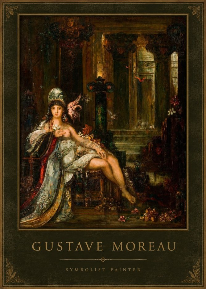 Gustave Moreau Salome III No1 - Plakat