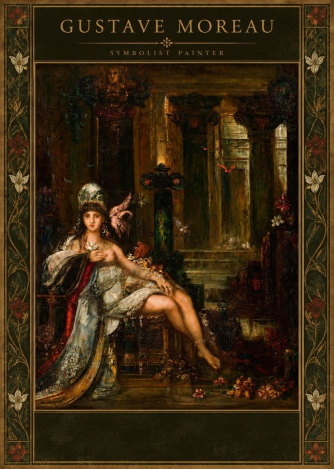 Gustave Moreau Salome III No5 - Plakat