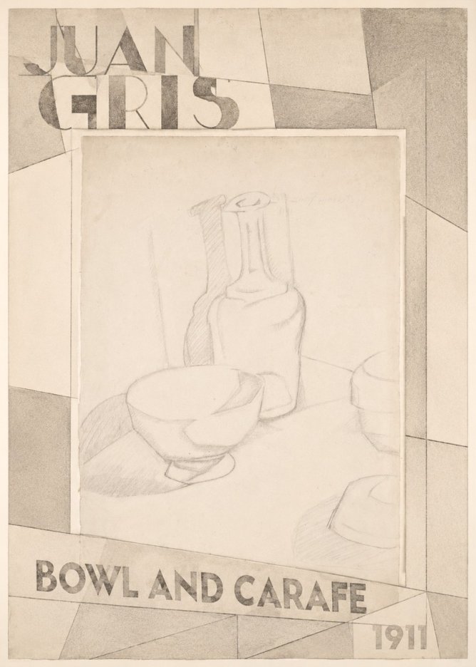 Juan Gris Bowl and Carafe No2 - Plakat