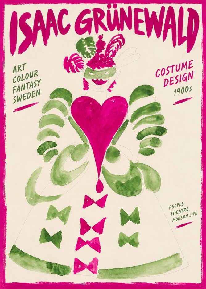 Isaac Grünewald Costume Design XVI No2 - Plakat