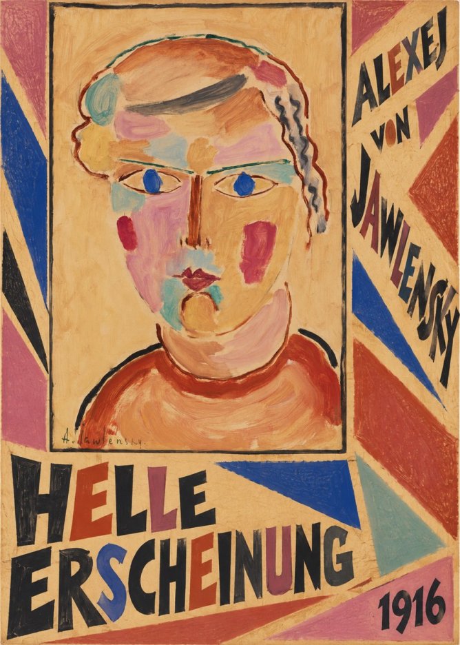 Alexej von Jawlensky Helle Erscheinung No6 - Plakat