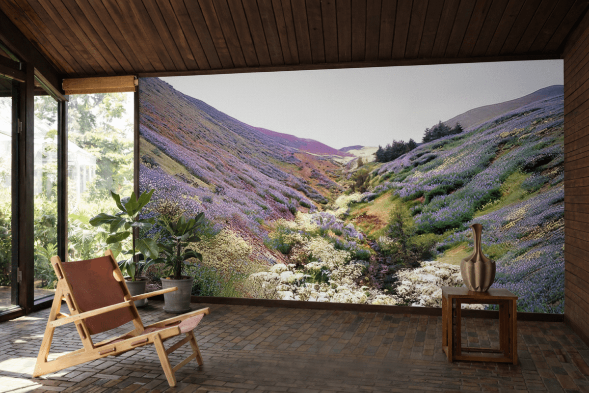 Lush Valley Tapestry