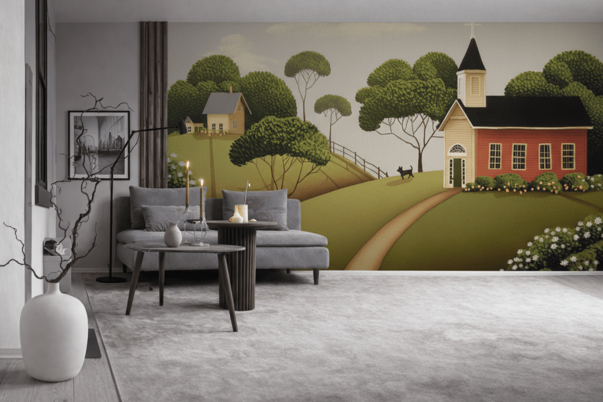 Rustic Hillscape