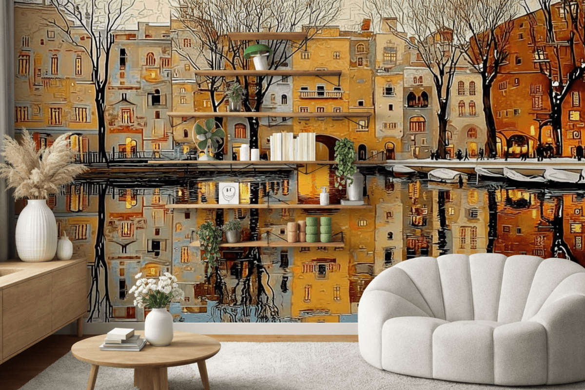 Quiet Canal Reflection