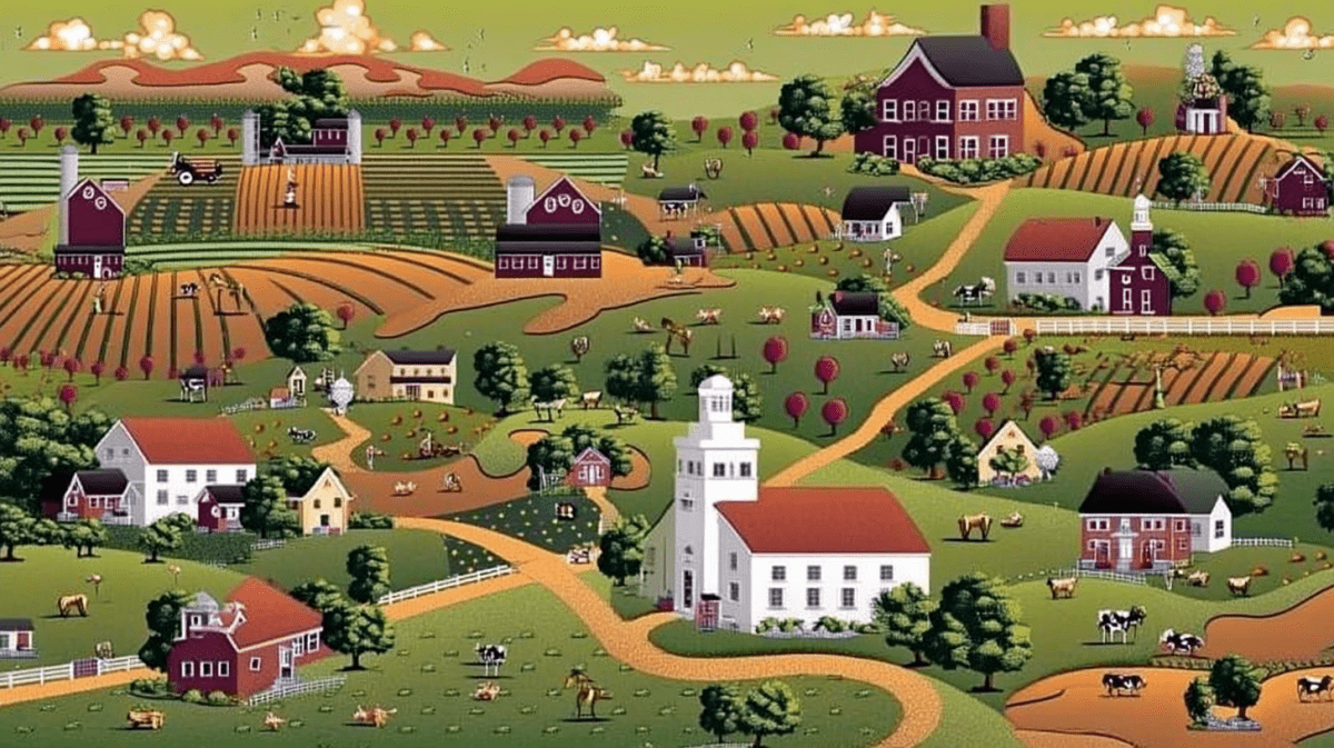 Countryside Tapestry