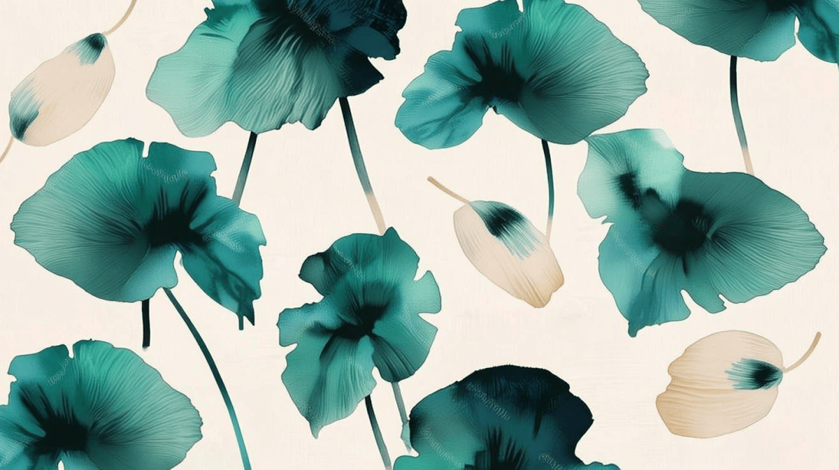 Wisped Lily Silhouette