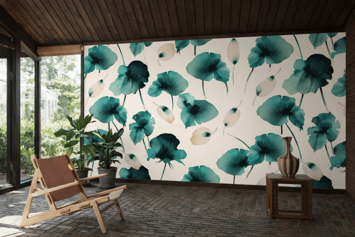 Wisped Lily Silhouette