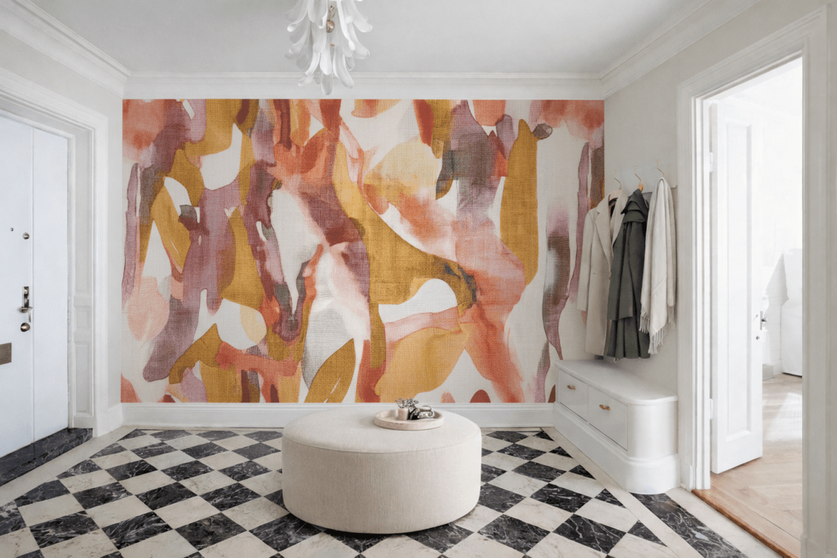 Rippling Silk Abstract