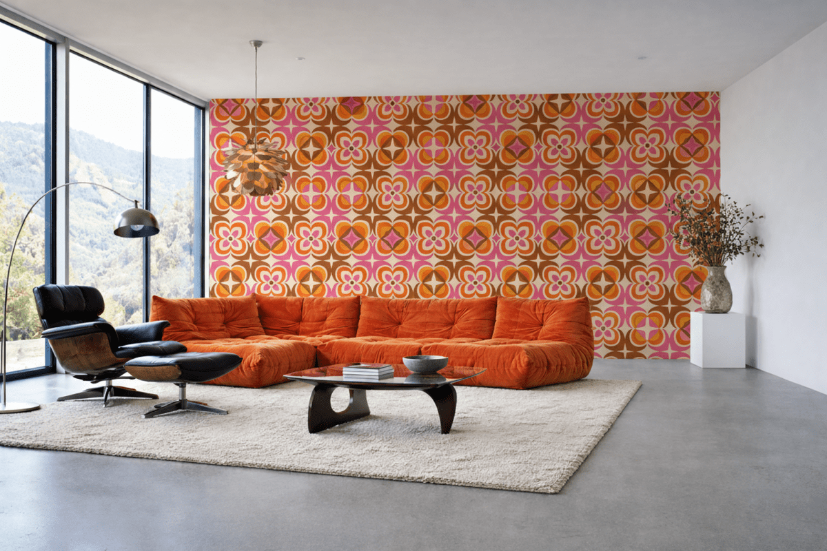 Retro Floral Burst