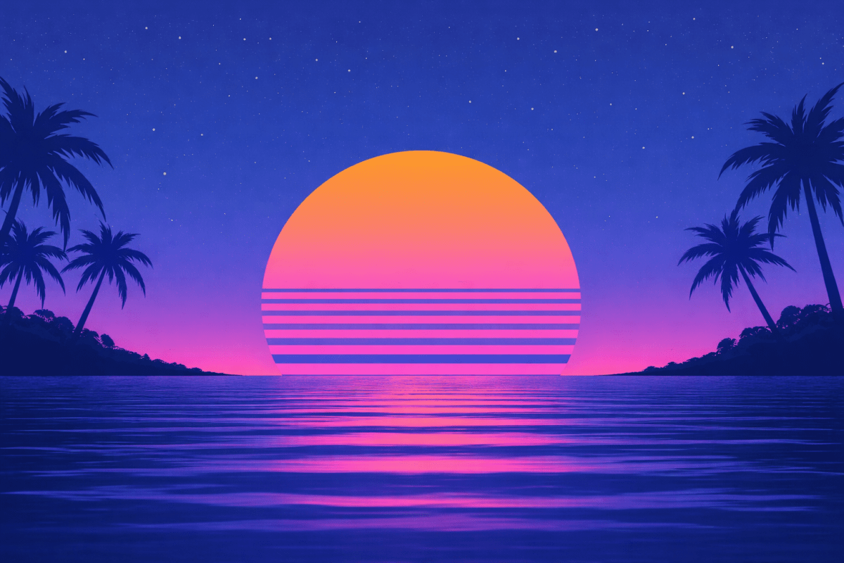 Tropical Dusk Horizon