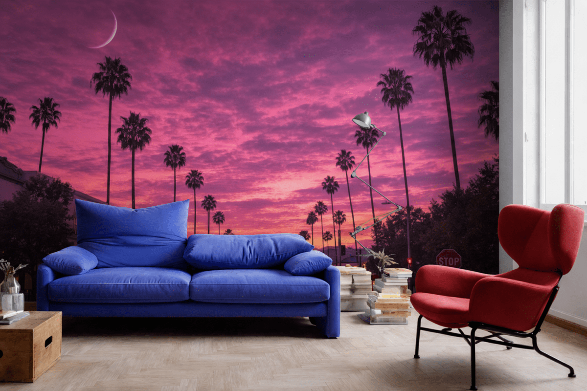 Twilight Palms