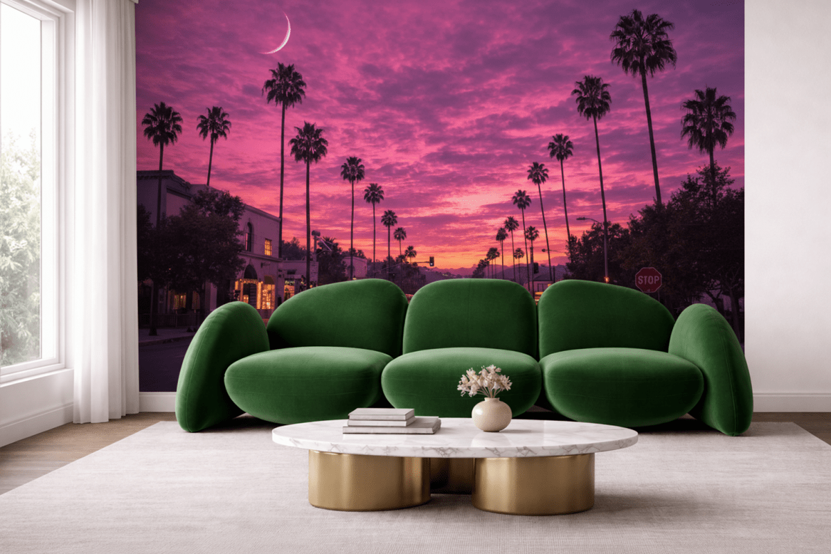 Twilight Palms