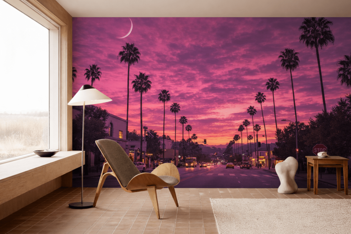 Twilight Palms