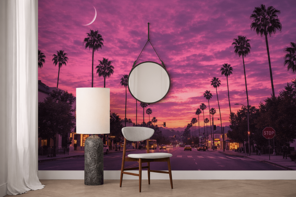 Twilight Palms