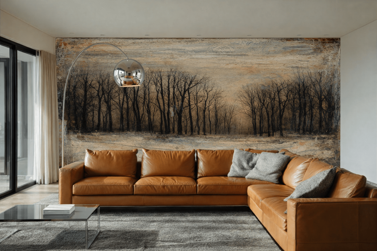 Frosted Woodland Veil