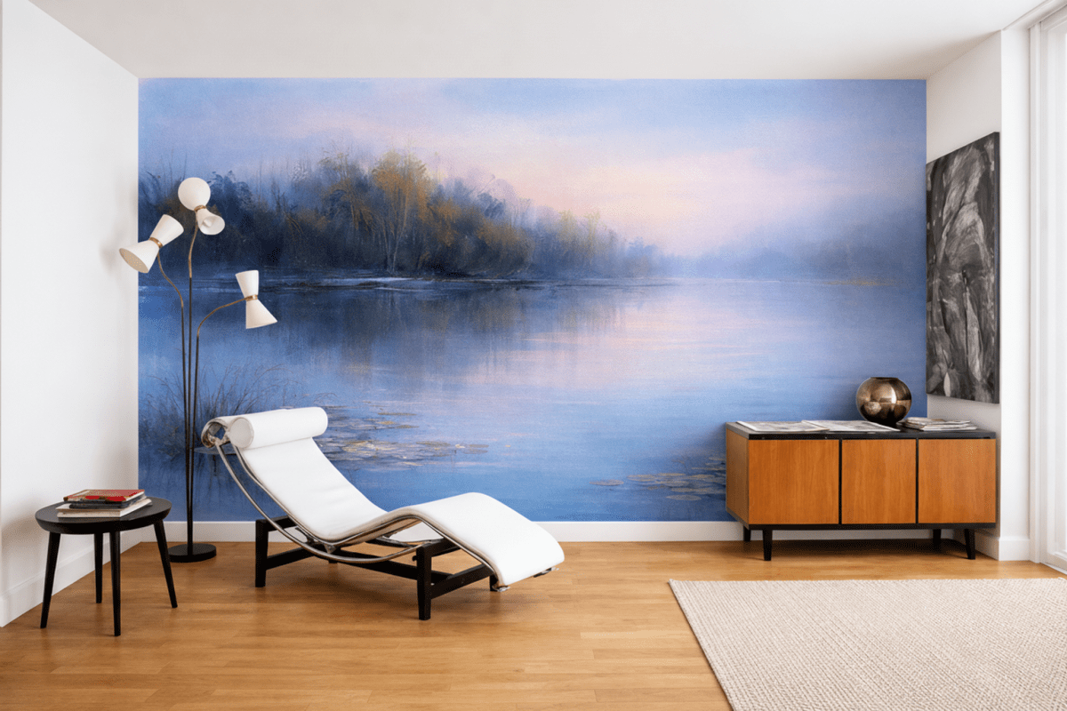 Misty Waterscape