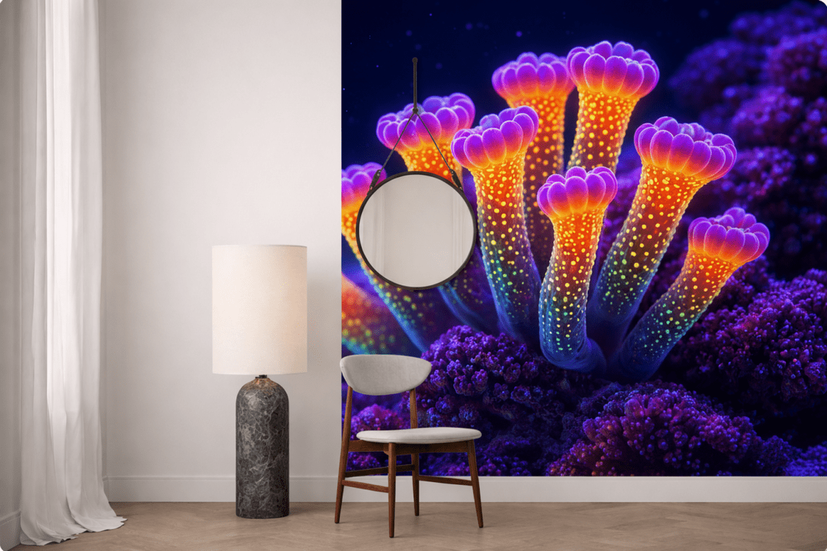 Frosted Coral Blossom