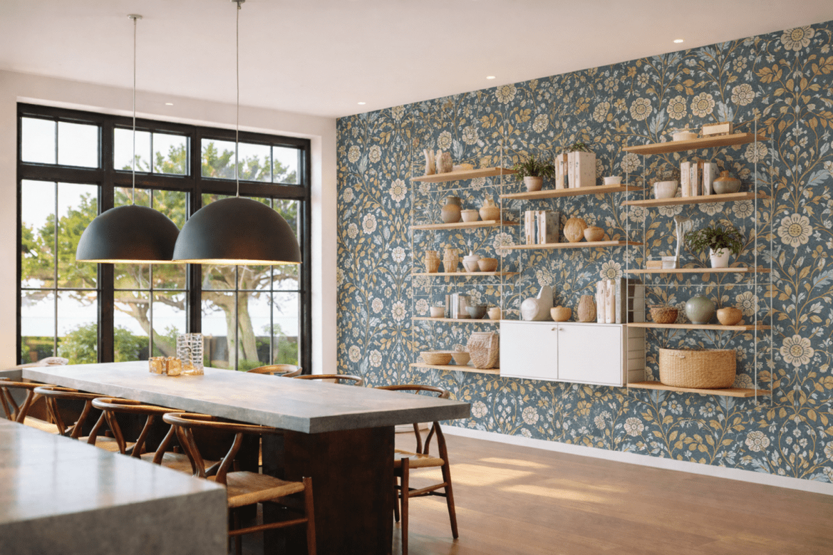 Granite Floral Canvas