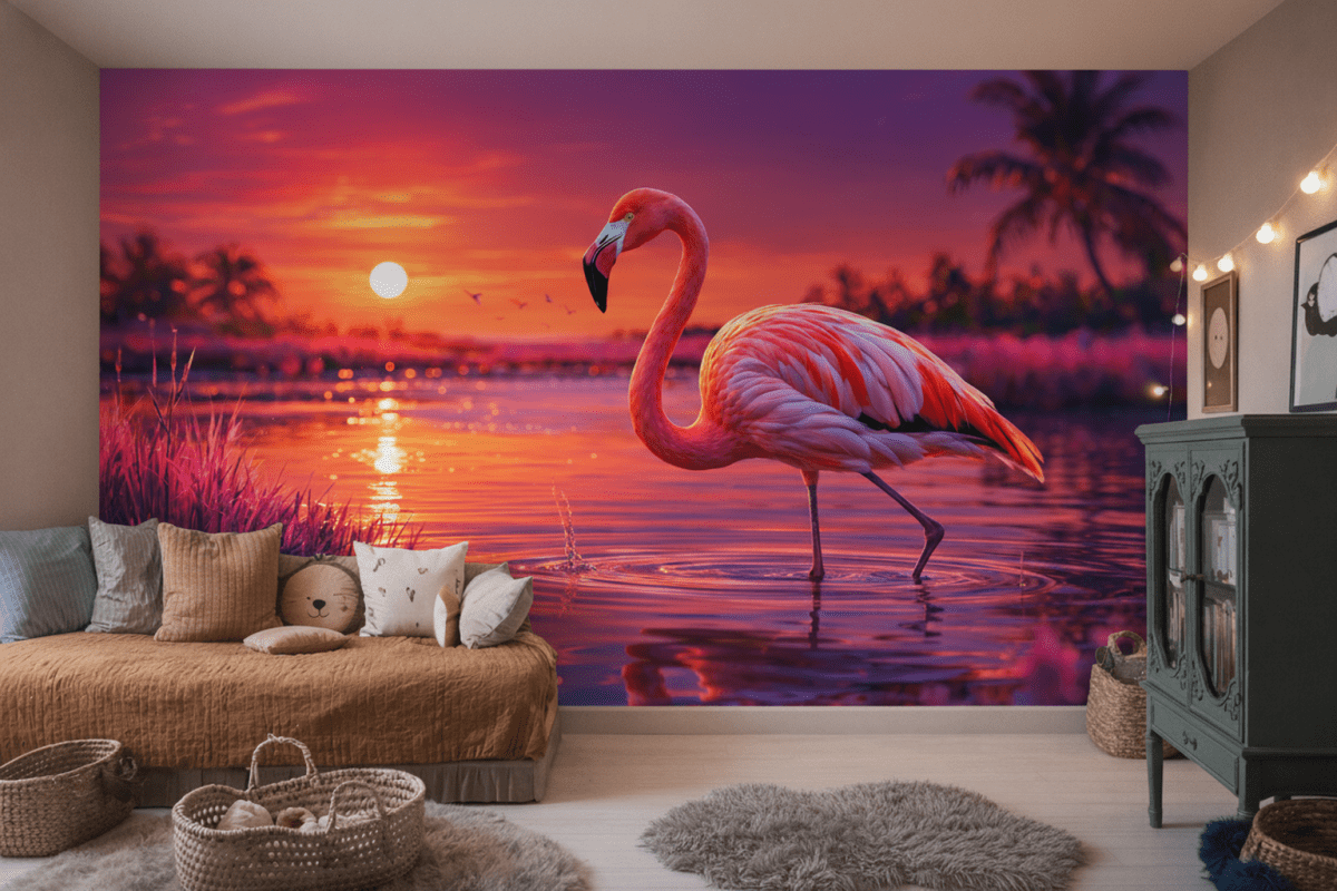 Fuchsia Lagoon Tapestry
