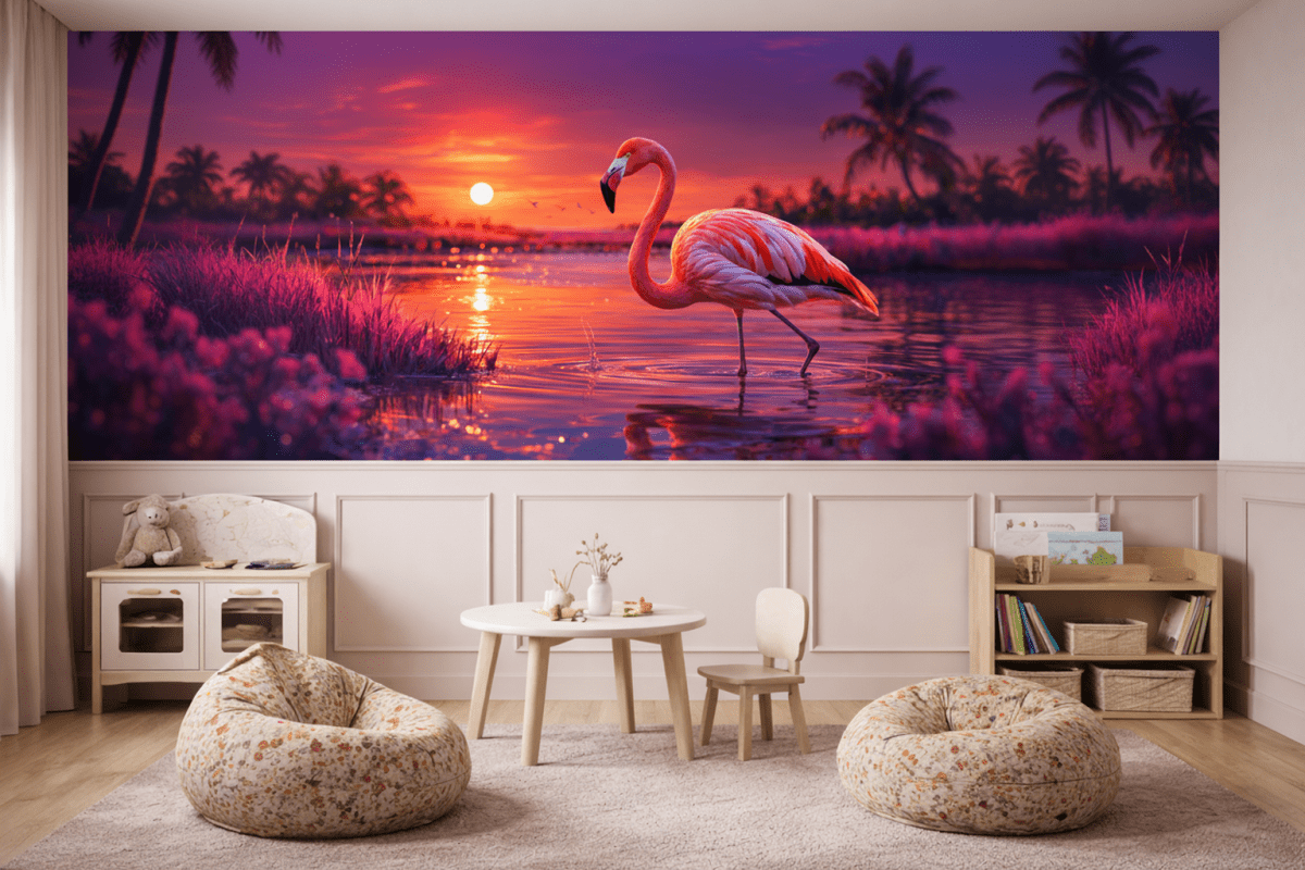 Fuchsia Lagoon Tapestry