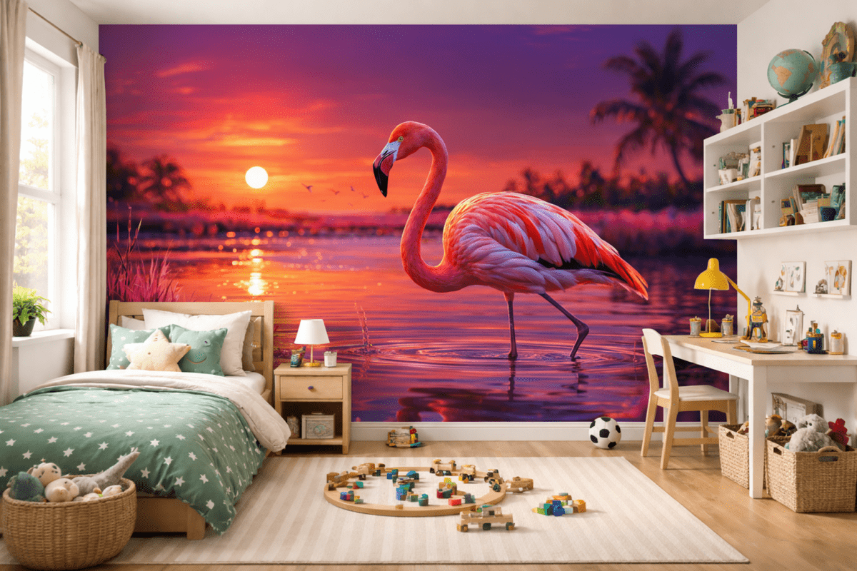 Fuchsia Lagoon Tapestry