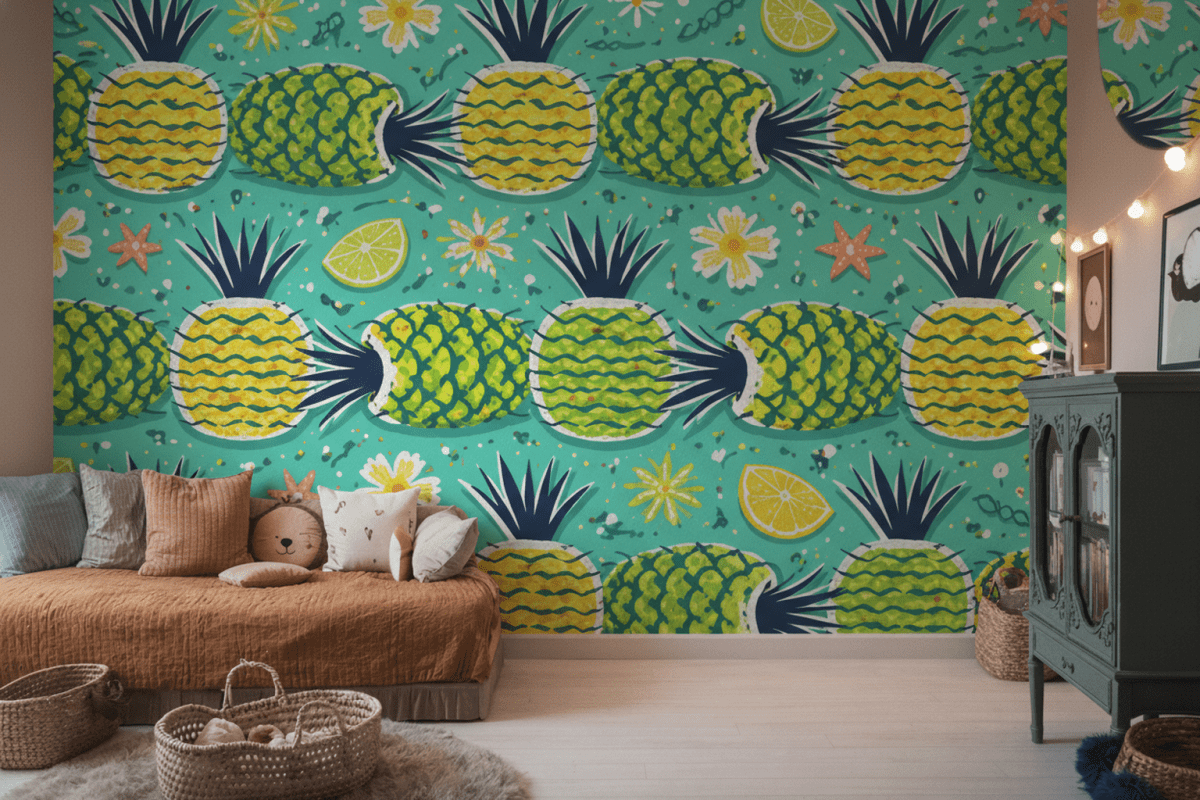 Tropical Pineapple Dreamscape