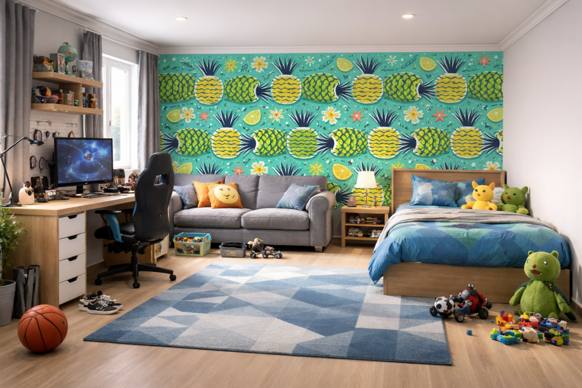 Tropical Pineapple Dreamscape