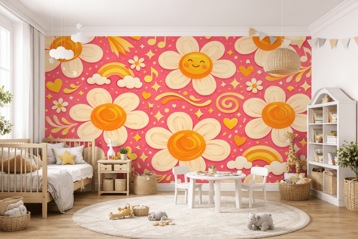 Sunny Blossom Mural