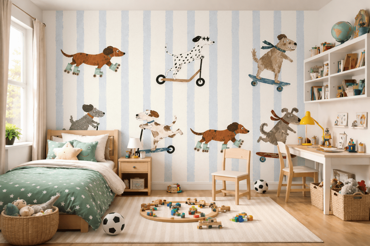 Rolling Canines Mural
