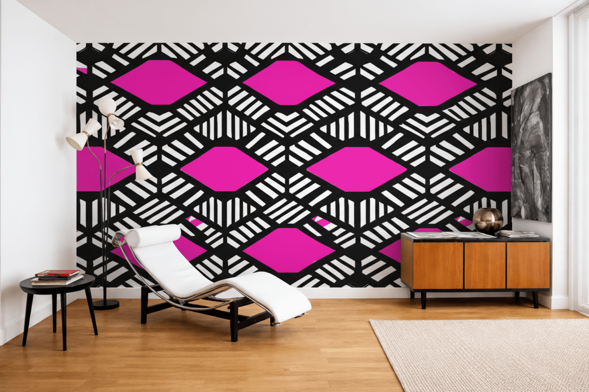 Neon Diamond Matrix